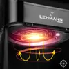 Close-up of the heating element and airflow of an air fryer, with brand logo visible. Produktbild-Vorschau