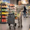 Sekey Klappbar Einkaufstrolley 2 Räder Aluminium, mit 50L Produktbild-Vorschau 4