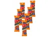 A group of packaged meat snacks arranged diagonally. Podgląd zdjęcia produktu