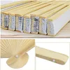 20 Stück Fächer Weiß Hochzeit Handfächer Diy Bambus Produktbild-Vorschau 3
