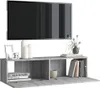 vidaXL Szafka wisząca pod TV szara Sonoma 120x30x30 cm Podgląd zdjęcia produktu 3