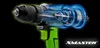 A close-up, dynamic view of a cordless drill with a visual representation of its internal workings. Produktbild-Vorschau