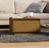 The Living Store Couchtisch Honigbraun 55x56x32 cm Produktbild-Vorschau 2
