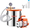VEVOR 18,93 l vakuová komora a vývěva 3,5 CFM, komora z Náhled obrázku produktu 1