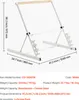 VEVOR Ballettstange Tanzstange, höhenverstellbare (4-stufig Produktbild-Vorschau 7