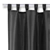 Gardine Alessia blickdicht mit Schlaufen, Maße: 140x245cm, Produktbild-Vorschau 3