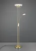 A floor lamp with a main light and a reading light against a plain gray background. Anteprima dell’immagine prodotto