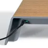SIGEL Monitorständer Smartstyle USB silber/holzfarben Produktbild-Vorschau 3