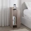 DECORTIE Elos Nowoczesna szafka nocna lewy moduł Mocha Grey Podgląd zdjęcia produktu 1