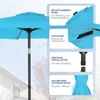Parasol Puluomi pour balcon, plage ou marché, Ø 290 cm, Voir les images du produit 6