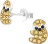 Kinder Ohrringe Ohrstecker 925 Sterling Silber Faultier mit Produktbild-Vorschau 1