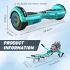 MEGA MOTION 6.5' Hoverboard mit Sitz, Hoverkart GO-Kart für Produktbild-Vorschau 6