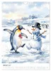 Coole Pinguine (Wandkalender 2027 DIN A4 hoch), CALVENDO Produktbild-Vorschau 4