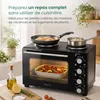 Emerio MO-125236.4 Emerio Ofen mit 2 Kochplatten Productafbeelding-voorbeeld 11