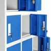 Umkleideschrank 3B6A Fächerschrank Schließfachschrank Produktbild-Vorschau 3