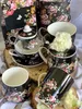 DUO FLORAL Jumbobecher 480 ml VINTAGE FLOWERS BLACK mit Produktbild-Vorschau 6