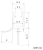 SONNI Duschdichtung 70cm für 6mm Glasstärken Produktbild-Vorschau 7