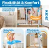 Kidiz Sicherheitsbarriere für Kinder, 74-87 cm, weiß Produktbild-Vorschau 8