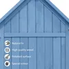 MODFU Gartenschrank 118x173x54cm Geräteschuppen mit Produktbild-Vorschau 5
