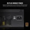 Zasilacz PC ATX CORSAIR CX750, 750W, 80 PLUS Bronze Podgląd zdjęcia produktu 6