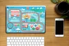 MuchoWow® Laptop Aufkleber Sticker Cover Kinder - Auto - Produktbild-Vorschau 2