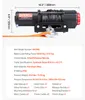 SucceBuy Elektrische Seilwinde 2721 kg, 12V Motorwinde mit Produktbild-Vorschau 7