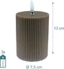 Sada 4 ks LED sviečok Relaxdays, V x H: 13 x 7,5 cm, Náhľad obrázku produktu 4
