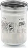 A silver cylindrical oil filter with black text and icons on its side. Anteprima dell’immagine prodotto
