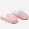 Damen Hausschuhe Slip On Pantoffeln Plüsch Isoliert Produktbild-Vorschau 2
