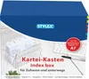 Karteikasten DIN A7 & 100 Karteikarten + Register Produktbild-Vorschau 2