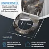 SANILO® WC-Sitz mit Absenkautomatik und Schnellverschluss Produktbild-Vorschau 4