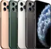 Four iPhones are lined up side-by-side, showcasing different colors. Podgląd zdjęcia produktu