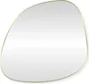 A mirror with a gold frame on a white background. Podgląd zdjęcia produktu