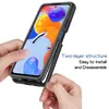 Redmi Note 11 Pro Hülle, Hybrid Transparente Rückseite Produktbild-Vorschau 6