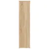 vidaXL Bücherregal Sonoma-Eiche 50x25x106 cm Holzwerkstoff Produktbild-Vorschau 6