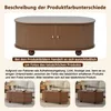 STILVORA Couchtisch mit 2 180-Grad-Schiebetüren,Sofatisch Produktbild-Vorschau 4
