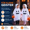 Halloween Kostüm Geist weiß – Gespenst Kostüm für Produktbild-Vorschau 7
