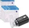 A set of vacuum seal bags and an electric vacuum pump are displayed on a white background. Náhled obrázku produktu