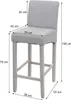 2er-Set Barhocker HWC-C33, Barstuhl Tresenhocker, Holz  Produktbild-Vorschau 2