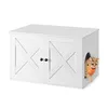 FEANDREA Katzentoilette,80x53x49,2cm,mit herausnehmbarem Produktbild-Vorschau 3