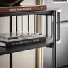 Stolik konsolowy SoBuy z metalu z 3 półkami, konsola z Podgląd zdjęcia produktu 8