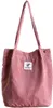 STILVORA Damen Kord Schultertasche, Rosa - Weiches Produktbild-Vorschau 2