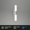 BRILONER - Lampada a LED a specchio con interruttore, Anteprima dell’immagine prodotto 2