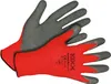 KIXX Handschuhe für die Gartenarbeit - Rot/Grau - Größe 8 Produktbild-Vorschau 1