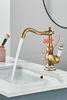 Waschbeck armatur, Wasserhahn Bad Retro, Messing, Produktbild-Vorschau 5