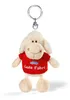 NICI 34038 - Plüschanhänger Schaf - Gute Fahrt (10cm) Produktbild-Vorschau 2