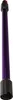 A close-up shot of a slender, cylindrical object with a purple body and black ends. Produktbild-Vorschau