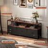 Fortuna Lai TV-Schrank 137 cm mit LED-Beleuchtung, 3 Produktbild-Vorschau 5