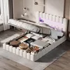 INONEFT Polsterbett Bubble Bett 140x200 cm mit Produktbild-Vorschau 6