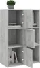 Armadio portaoggetti grigio cemento 60x29,5x90 cm materiale Anteprima dell’immagine prodotto 12